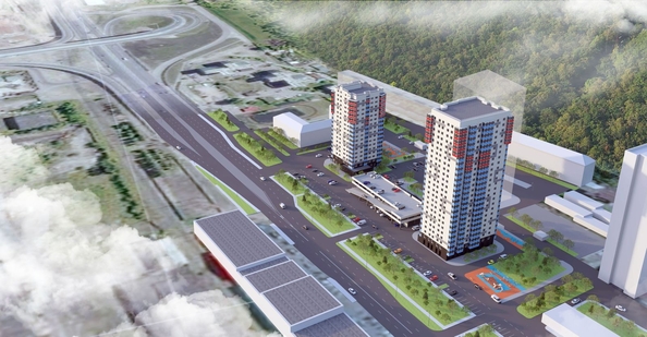 
  Продается 3-комн. квартира, 76.9 м², ЖК Олимп, дом 1
. Фото 12.