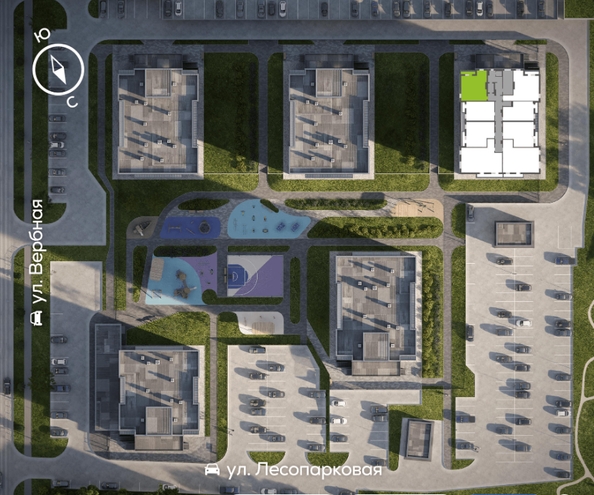 
  Продам 2-комн. квартиру, 54.4 м², ЖК Белый квартал на Свободном, дом 3
. Фото 3.