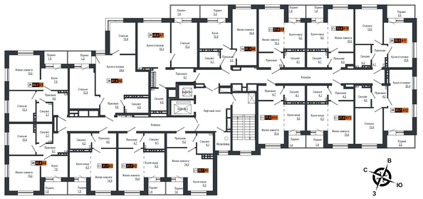 
  Продается студия, 30.8 м², ЖК Мичуринские аллеи, дом 2
. Фото 5.