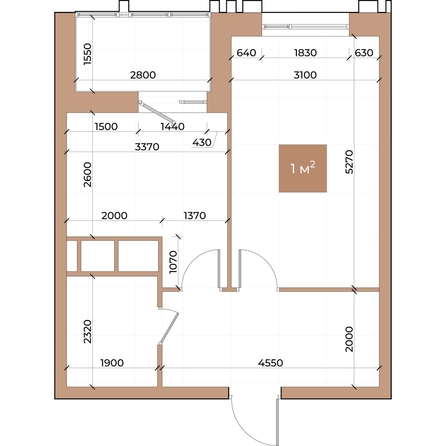 
  Продается 1-комн. квартира, 41 м², ЖК Небо над Енисеем, корпус 2
. Фото 2.