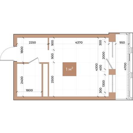
  Продается 1-комн. квартира, 27.8 м², ЖК Небо над Енисеем
. Фото 2.