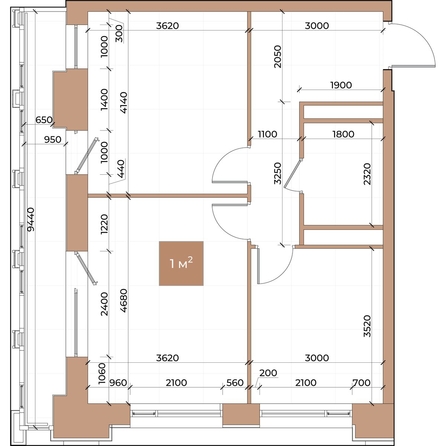 
  Продается 2-комн. квартира, 57.2 м², ЖК Небо над Енисеем
. Фото 3.
