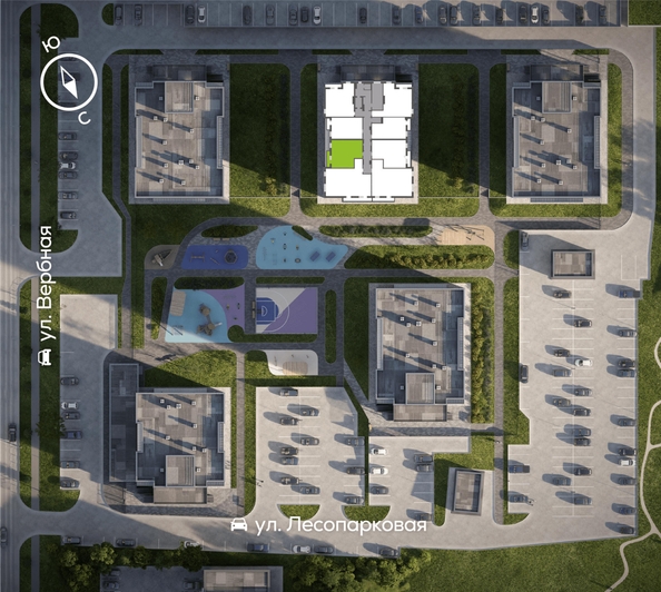 
  Продается 2-комн. квартира, 50.3 м², ЖК Белый квартал на Свободном, дом 3
. Фото 1.