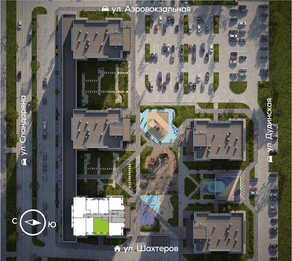 
  Продается 1-комн. квартира, 67.9 м², ЖК Белый квартал на Спандаряна, 2
. Фото 1.