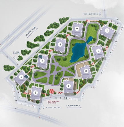 
  Продается 2-комн. квартира, 65.1 м², ЖК SCANDIS OZERO (Скандис озеро), 6
. Фото 2.