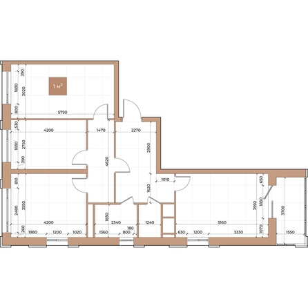 
  Продается 3-комн. квартира, 88 м², ЖК Небо над Енисеем
. Фото 3.