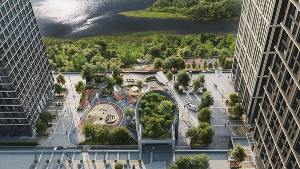
  Продается 1-комн. квартира, 38.4 м², ЖК Небо над Енисеем
. Фото 4.