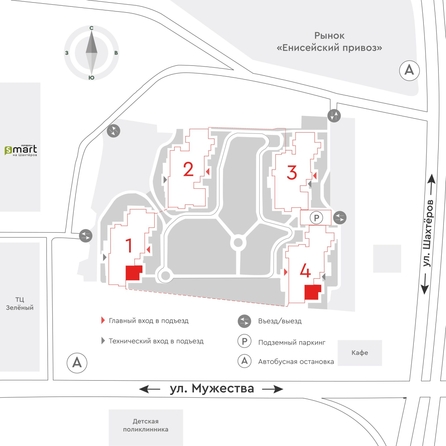 
  Продается 3-комн. квартира, 73 м², ЖК Барбарис
. Фото 2.