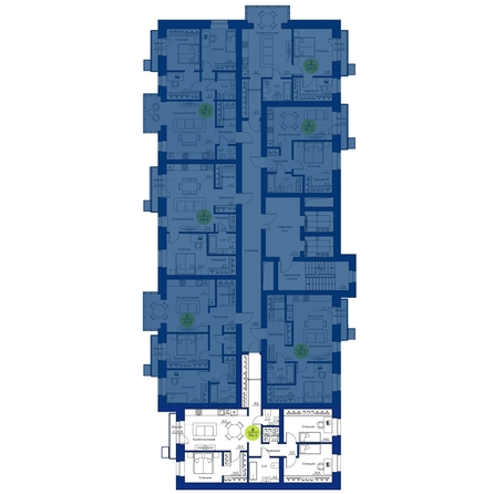 
  Продается 4-комн. квартира, 96.5 м², ЖК Вита-парк
. Фото 2.