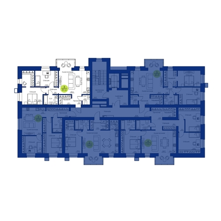 
  Продается 3-комн. квартира, 81.6 м², ЖК Вита-парк
. Фото 2.