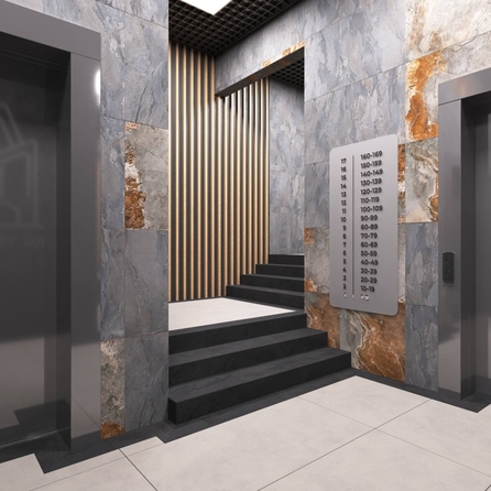 
  Продается студия, 38.4 м², ЖК Три слона, дом 1
. Фото 6.