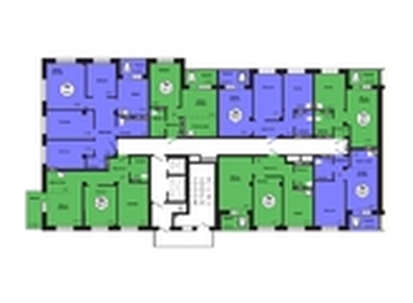 
  Продается 2-комн. квартира, 54.6 м², ЖК Тихие зори, дом Гранит корпус 2
. Фото 2.