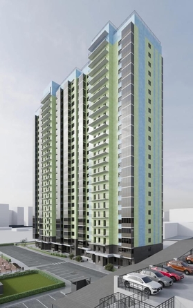 
  Продается 1-комн. квартира, 37.7 м², ЖК Зеленая высотка на Калинина
. Фото 9.