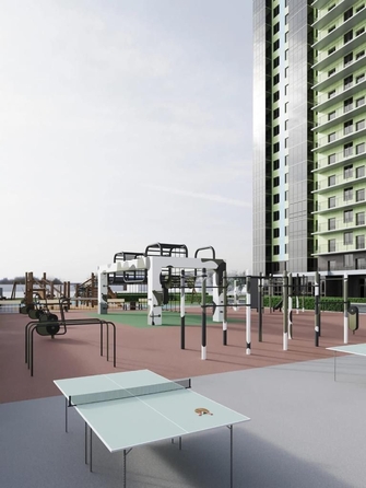 
  Продается 1-комн. квартира, 37.6 м², ЖК Зеленая высотка на Калинина
. Фото 2.