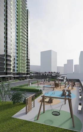
  Продается 2-комн. квартира, 58.1 м², ЖК Зеленая высотка на Калинина
. Фото 10.