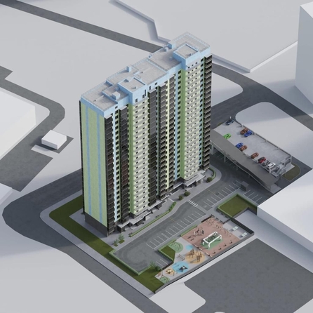 
  Продается 2-комн. квартира, 58.1 м², ЖК Зеленая высотка на Калинина
. Фото 11.