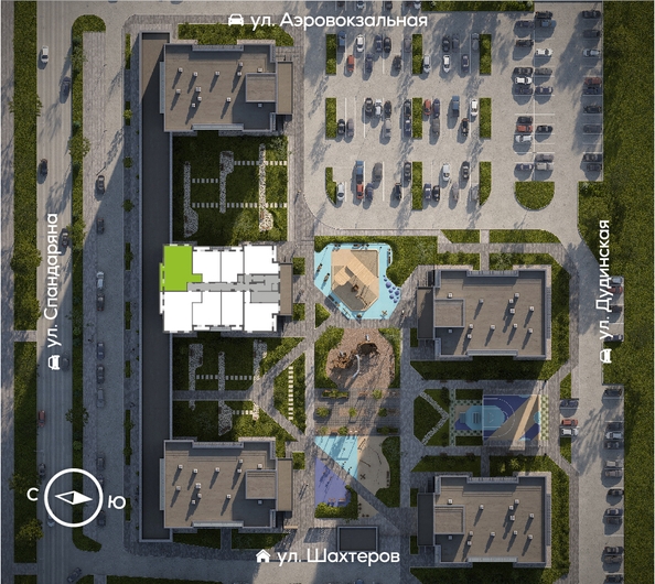 
  Продается 3-комн. квартира, 83.2 м², ЖК Белый квартал на Спандаряна, 2
. Фото 1.