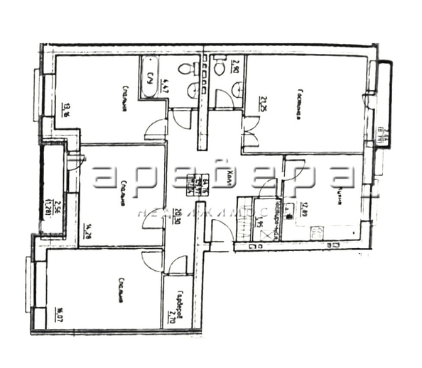 
  Продам 4-комн. квартиру, 110.5 м², ЖК Преображенский, дом 20
. Фото 24.