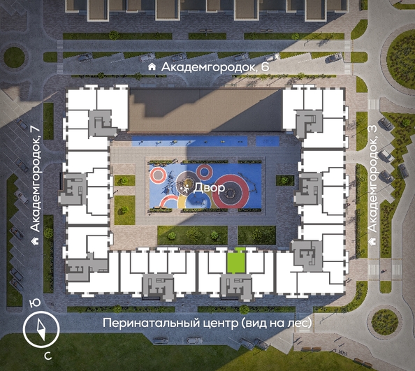 
  Продается 1-комн. квартира, 37.8 м², ЖК Академгородок, дом 5
. Фото 1.