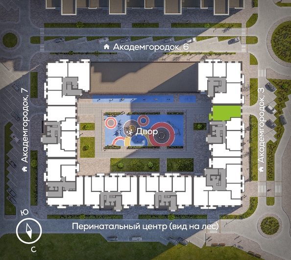 
  Продается 3-комн. квартира, 81 м², ЖК Академгородок, дом 5
. Фото 1.