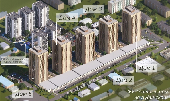 
  Продается 3-комн. квартира, 71.63 м², ЖК На Дудинской, дом 5
. Фото 14.