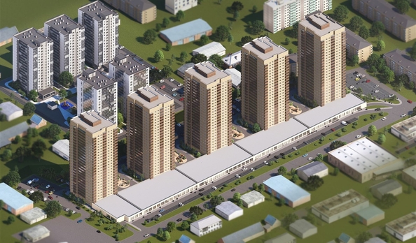 
  Продается 2-комн. квартира, 49.09 м², ЖК На Дудинской, дом 4
. Фото 1.