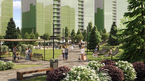 
  Продается 2-комн. квартира 61.1 м², в ЖК Аллея Парк, 1 этап. Фото 15.
