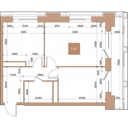 
  Продается 2-комн. квартира 58 м², в ЖК Небо над Енисеем. Фото 3.