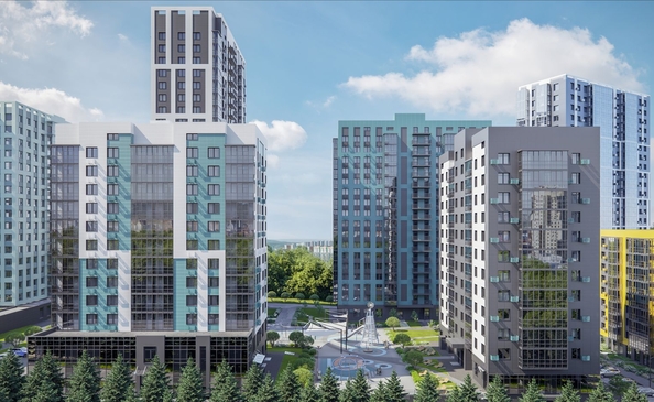 
  Продается 2-комн. квартира 40.8 м², в ЖК Универс, 2 квартал. Фото 2.