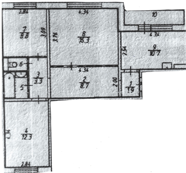 
  Продам 3-комн. квартиру 65.5 м², в ЖК Иннокентьевский, 3 мкр дом 6. Фото 25.