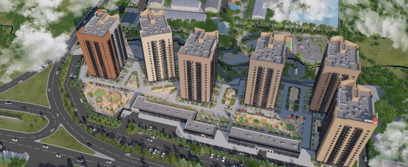 
  Продается 3-комн. квартира 59.7 м², в ЖК Калина Долина, дом 5. Фото 3.