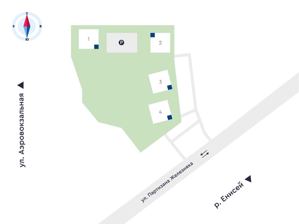 
  Продается 3-комн. квартира 78.86 м², в ЖК АЭРО, дом 3. Фото 2.
