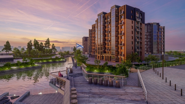 
  Продается 3-комн. квартира 96.2 м², в ЖК Портовый, 1 очередь. Фото 5.