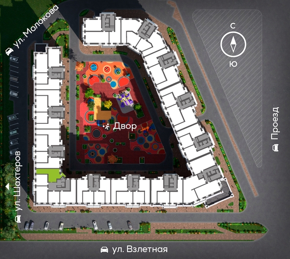 
  Продается 2-комн. квартира 67.27 м², в ЖК Вверх, дом 1. Фото 1.