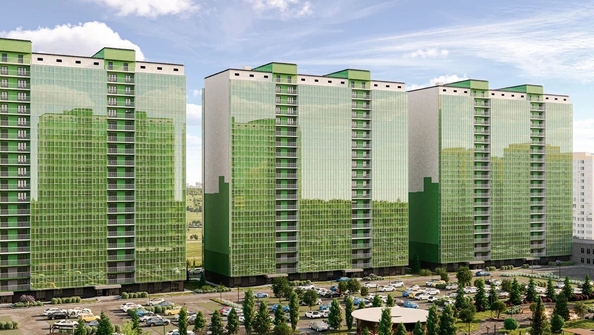 
  Продается студия 36.48 м², в ЖК Аллея Парк, 2 этап. Фото 8.
