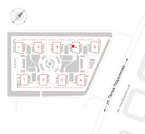 
  Продается 2-комн. квартира 42.3 м², в ЖК Чижи, 2 очередь (корпус 4). Фото 2.