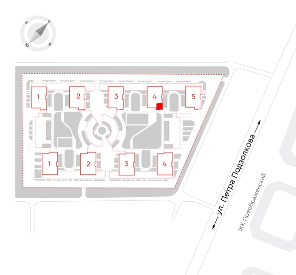 
  Продается 3-комн. квартира 74.6 м², в ЖК Чижи, 2 очередь (корпус 4). Фото 2.