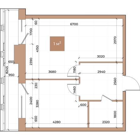 
  Продается 1-комн. квартира 50.1 м², в ЖК Небо над Енисеем. Фото 3.