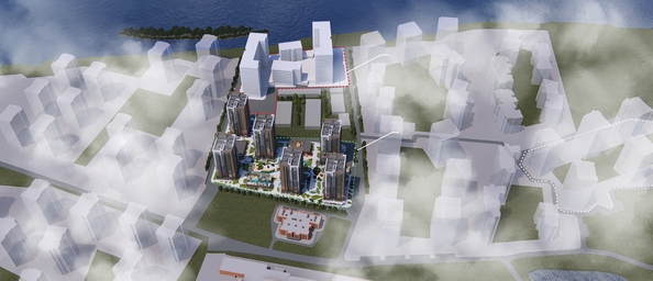 
  Продается 2-комн. квартира 58.3 м², в ЖК Портовый. Речной квартал, к 2. Фото 3.