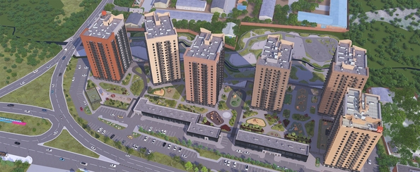 
  Продается 3-комн. квартира 55.3 м², в ЖК Калина Долина, дом 4. Фото 3.