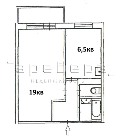 
  Продается 1-комн. квартира 34.8 м². Фото 18.