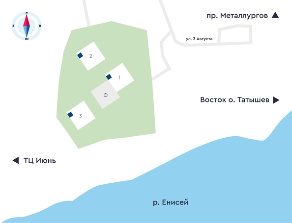 
  Продается 1-комн. квартира 32.52 м², в ЖК АЙВАЗОВСКИЙ-ЕНИСЕЙ, 2. Фото 2.