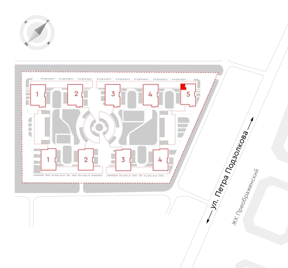 
  Продается 3-комн. квартира 57.4 м², в ЖК Чижи, 2 очередь (корпус 5). Фото 2.