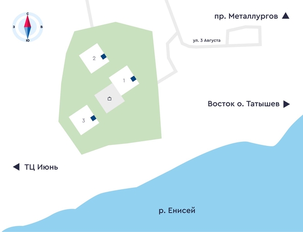 
  Продается 2-комн. квартира 49.37 м², в ЖК АЙВАЗОВСКИЙ-ЕНИСЕЙ, 2. Фото 2.