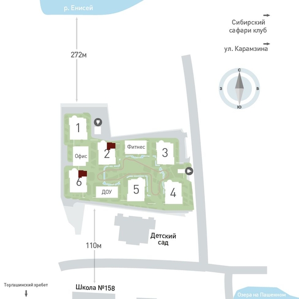 
  Продается 3-комн. квартира 79.3 м², в ЖК Портовый. Речной квартал, к 2. Фото 2.