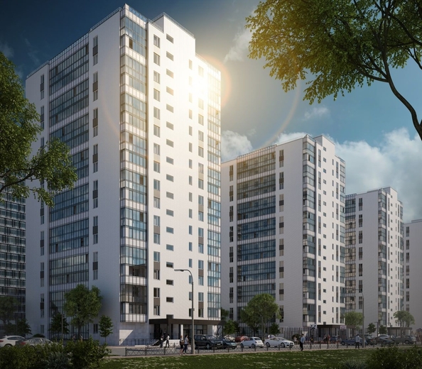
  Продается 2-комн. квартира 52.3 м², в ЖК Дубенский, дом 7.2. Фото 1.