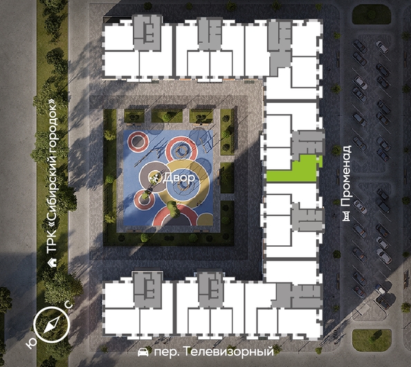 
  Продается 2-комн. квартира 70.2 м², в ЖК ОКТА, дом 1. Фото 1.