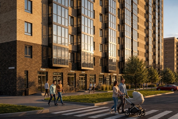 
  Продается 1-комн. квартира 34.38 м², в ЖК Времена, 1 этап. Фото 4.
