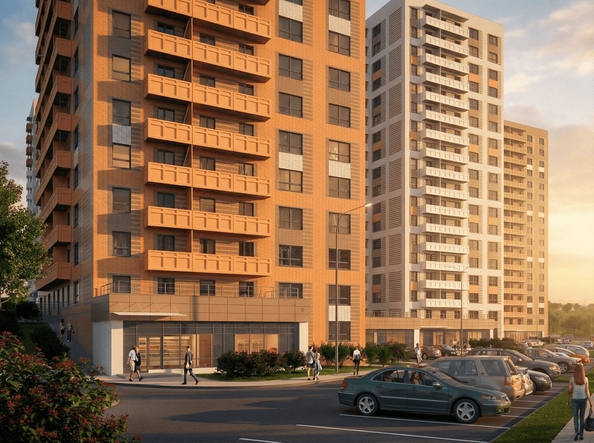 
  Продается 2-комн. квартира 58.66 м², в ЖК Нанжуль-Солнечный, дом 13А. Фото 2.