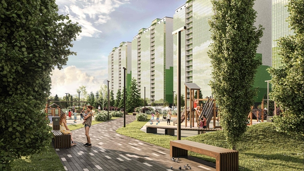 
  Продается студия 43.09 м², в ЖК Аллея Парк, 1 этап. Фото 7.